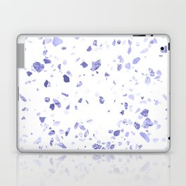 Very Peri 2022 Color Of The Year Violet Blue Periwinkle Marble Terrazo Laptop Skin