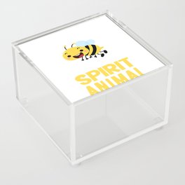 Bees Are My Spirit Animal Acrylic Box
