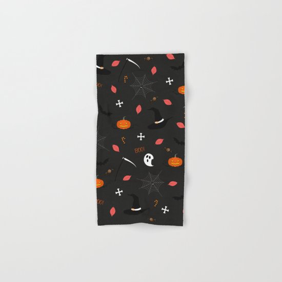 Halloween Pattern Hand & Bath Towel