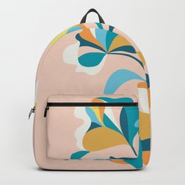 Abstract floral Backpack