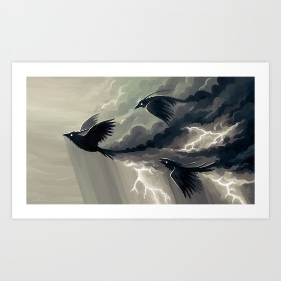 Stormbringers Art Print