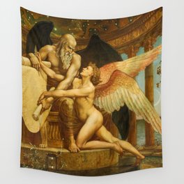 The Roll of Fate by Walter Crane Wall Tapestry