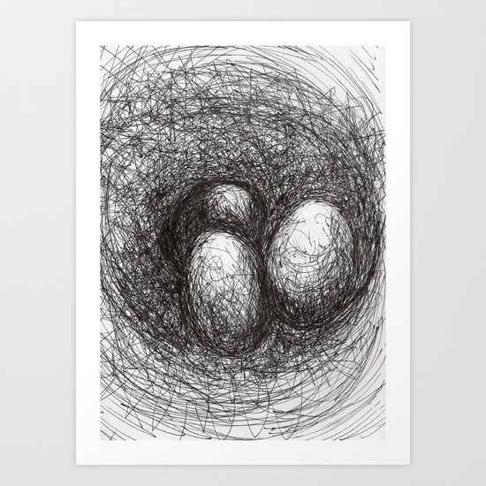 Nest Art Print