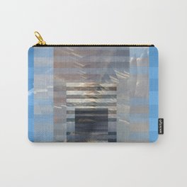 The Problem with Perspective 27. Carry-All Pouch | Urbanmod, Vapourtrails, Abstraction, Digital Manipulation, Modernart, Sky, Color, Photo, Grey, Blue 