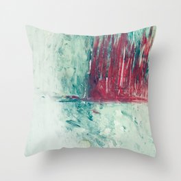 abstract painting Throw Pillow