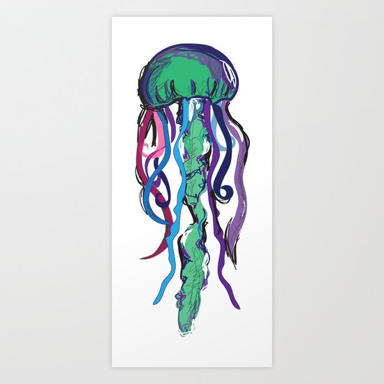 jellyfish Art Print
