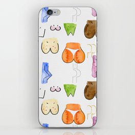Butts Butts Butts iPhone Skin