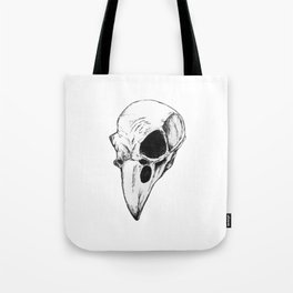Raven skull Tote Bag