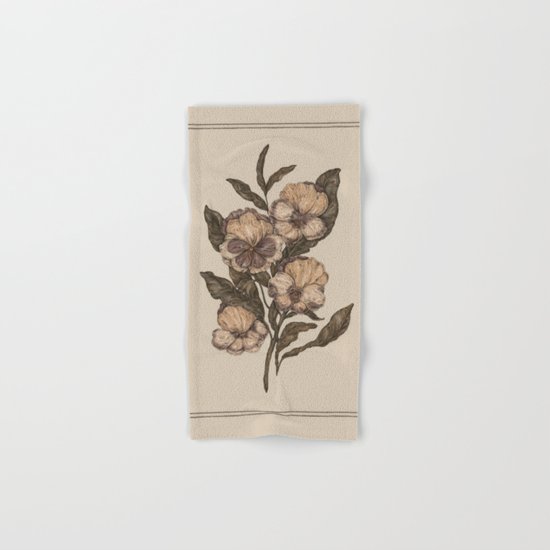 Pansy Hand & Bath Towel
