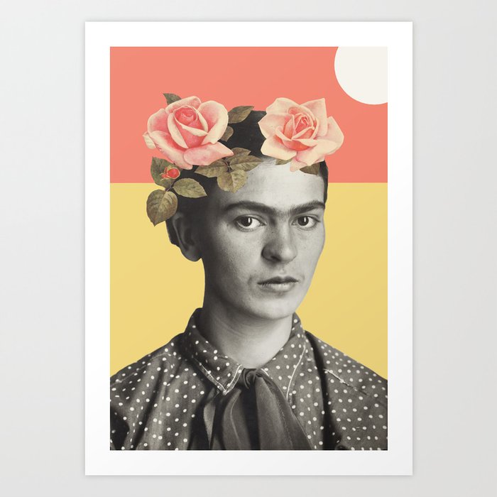 Frida. Art Print