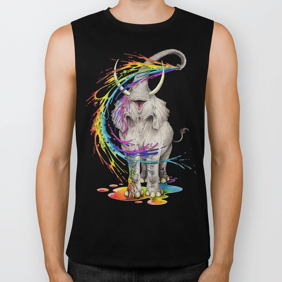 Elephant Biker Tank
