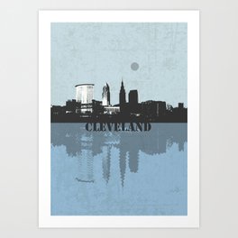 Cleveland Art Print