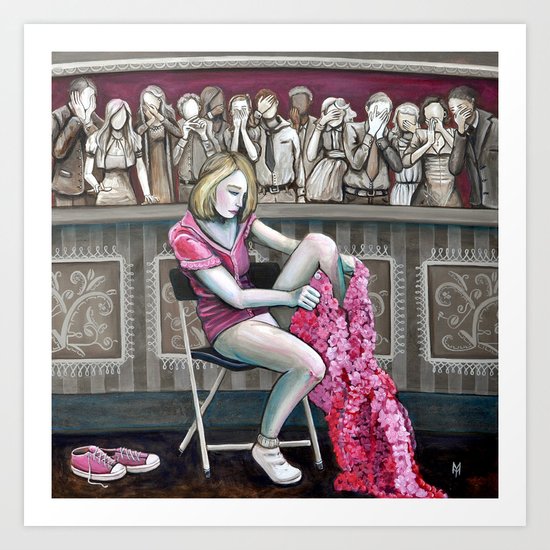 Audience 2 Art Print