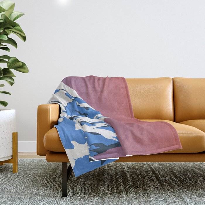 The Brooks Range Throw Blanket by 28 Nuggets Society6