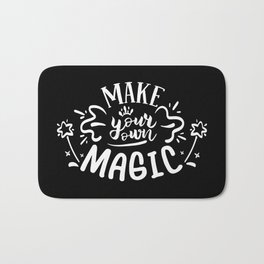 Make Your Own Magic Motivational Quote Bath Mat