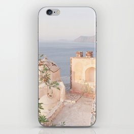 Santorini Dream #1 #wall #decor #art #society6 iPhone Skin