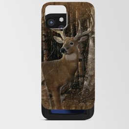 Deer - Birchwood Buck iPhone Card Case