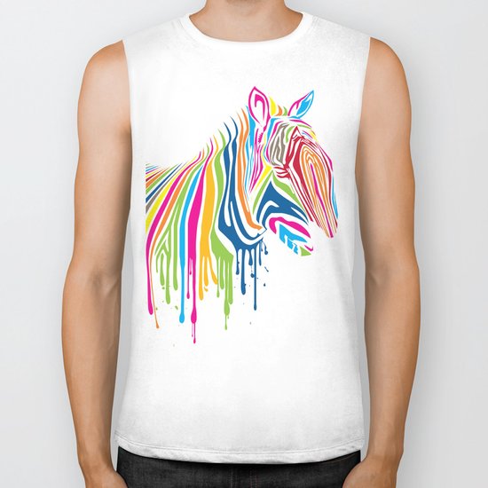ZebrArt Biker Tank