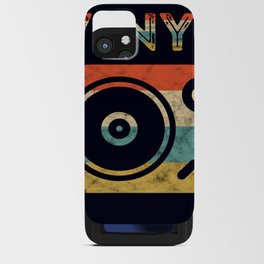 Record Player Vinyl Sunset LP EP Turntable iPhone Card Case