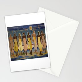 African Warriors Stationery Cards