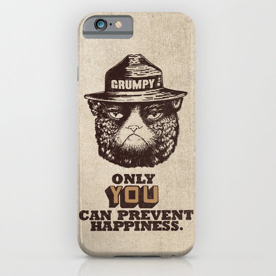 Grumpy PSA iPhone & iPod Case