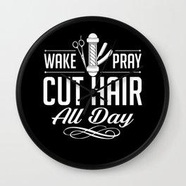 Barber Hair Stylist Hairdresser Barbershop Salon Wall Clock