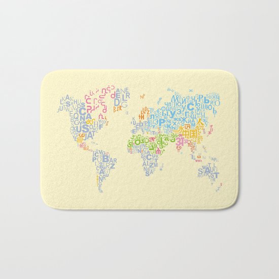 We Are All Writers Bath Mat