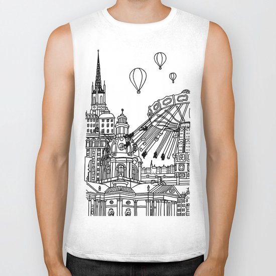 STHLM Silhouettes II Biker Tank