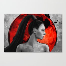 Red Warrior Canvas Print