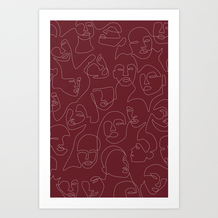 Rich and Bold Art Print