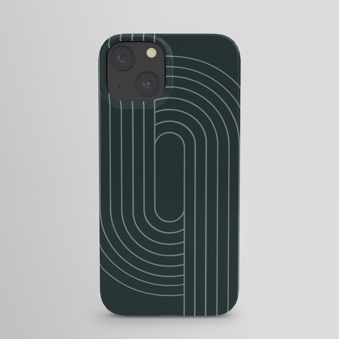 Oval Lines Abstract XXXIX iPhone Case