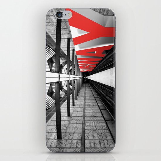 LA subway iPhone & iPod Skin