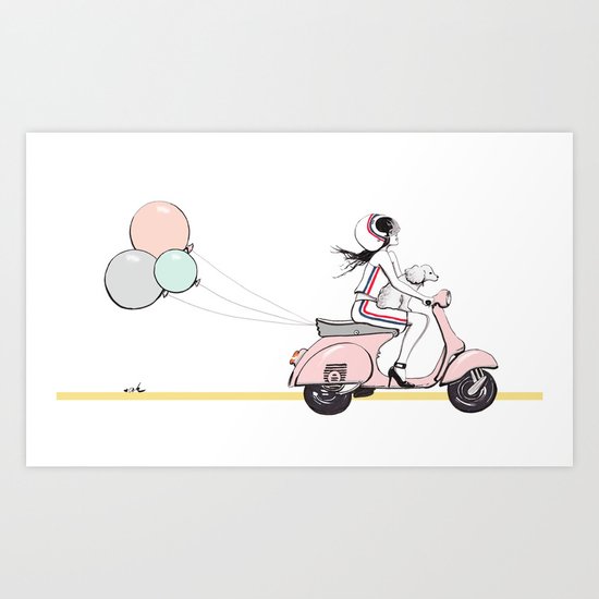 My Sweet Ride Art Print