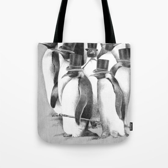 A Gathering of Gentlemen Tote Bag