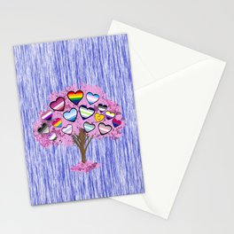 Tree of love Stationery Card