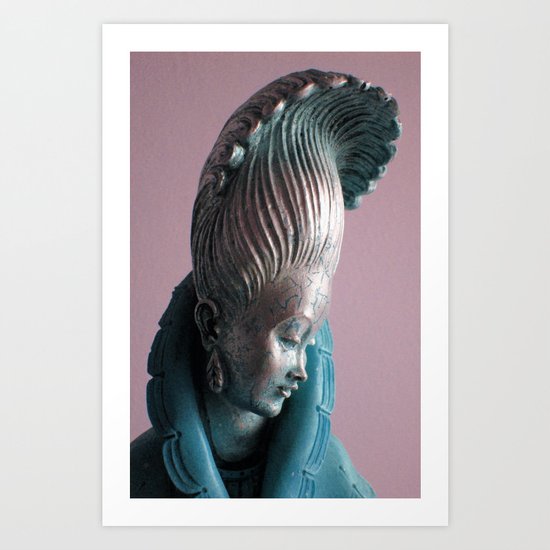 Very elegant Victorian, vintage lady 2 Art Print