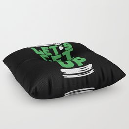 Let's Get Lucked Up St Patricks Day Floor Pillow