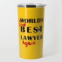World's Best Lawyer Travel Mug