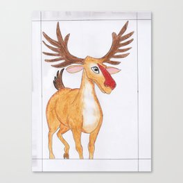 Rudolph the Red-Nosed Reindeer Canvas Print