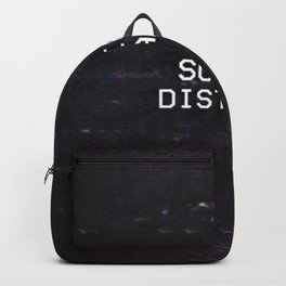 SOCIAL DISTANCE Backpack | Unsociable, Mood, Loneliness, Socialdistance, Aesthetics, Physicaldistance, Socialdistancing, Graphicdesign, Loner, Screen 
