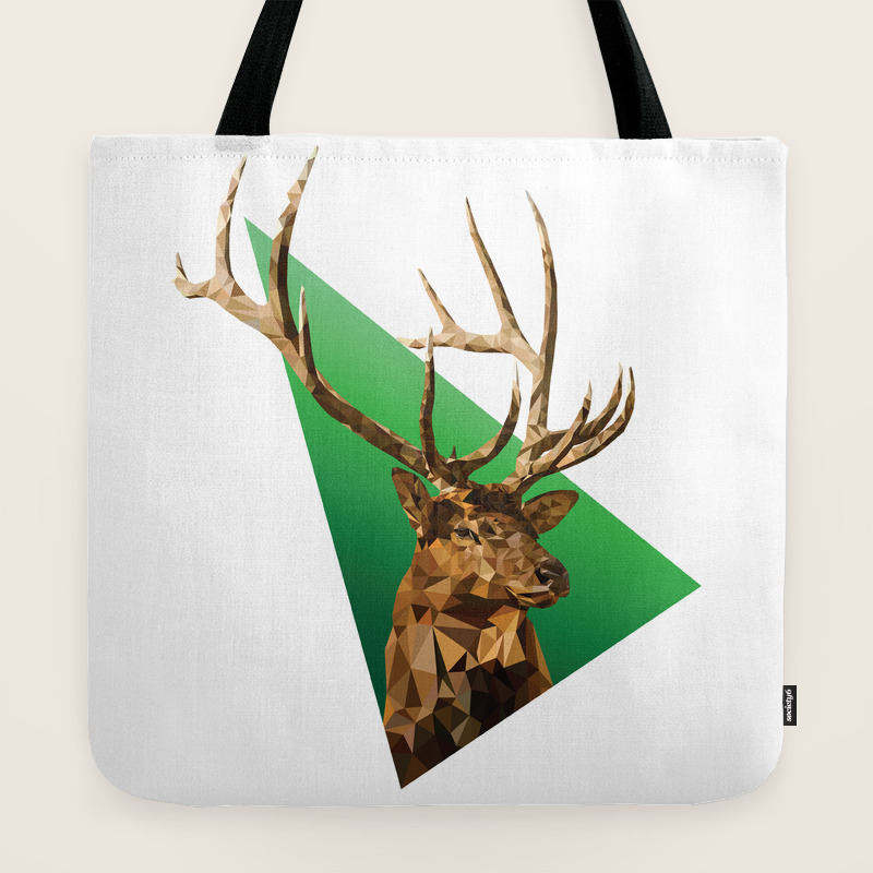 elk tote bag