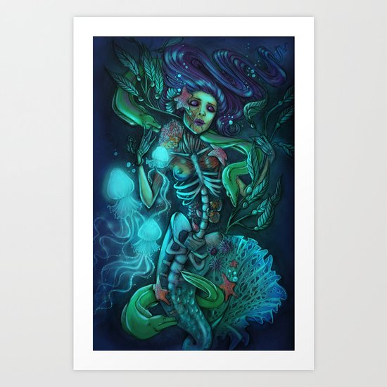 Deep Sea Art Print