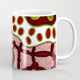 Authentic Aboriginal Art  - Untitled Mug