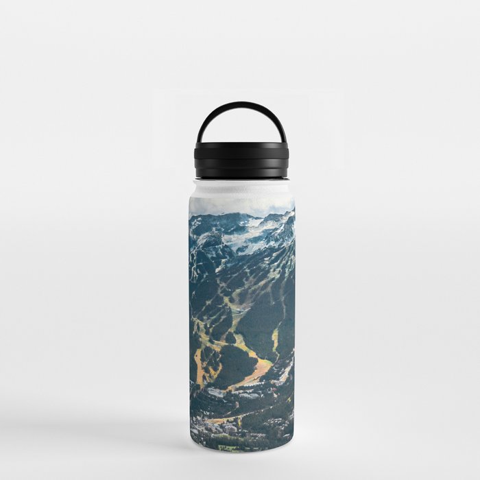Whistler Village - Blackcomb Mountain  Water Bottle
