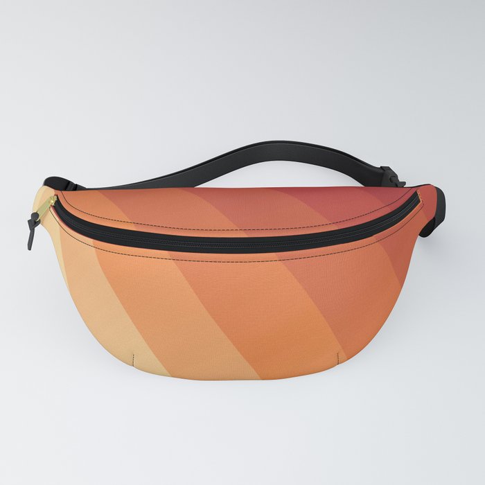 BURNT ORANGE BLENDED FAN. Fanny Pack