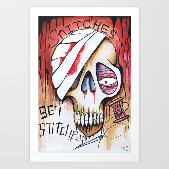 snitches Art Print