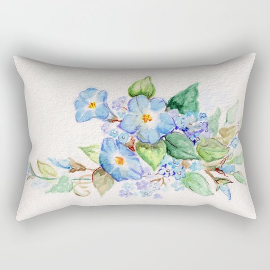 Heavenly Blues Rectangular Pillow