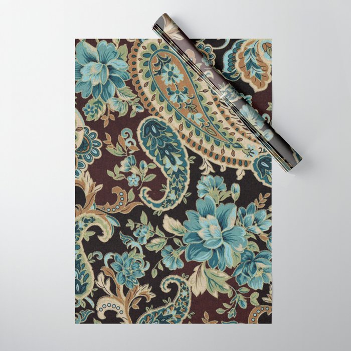 Paisley shop wrapping paper