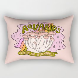 Aquarius Mushroom Rectangular Pillow