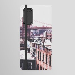 Brooklyn Bridge New York City | Film Style Photography in NYC Android Wallet Case